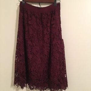 Ann Taylor Lace Skirt